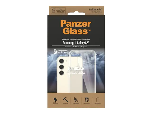 PanzerGlass HardCase - Clear Edition baksidedeksel for mobiltelefo...
