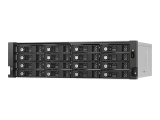 QNAP TL-R1600PES-RP - Harddiskarray - 16 brønner (SATA-600) SAS 12Gb/s (ekstern) - kan monteres i rack - 3U