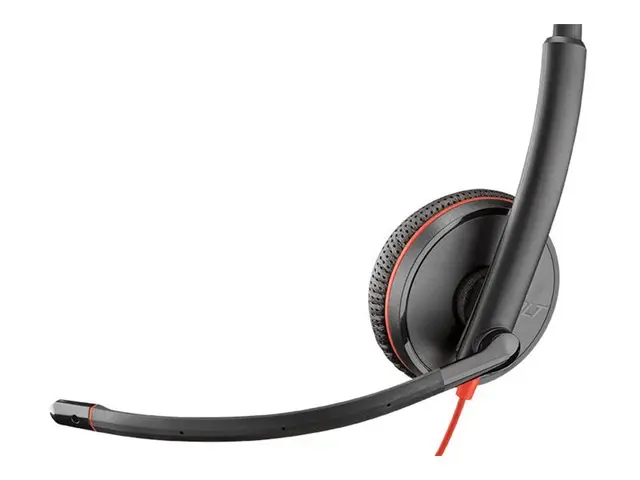 Poly Blackwire 3225 - 3200 Series hodesett on-ear kablet 3,5 mm ja...