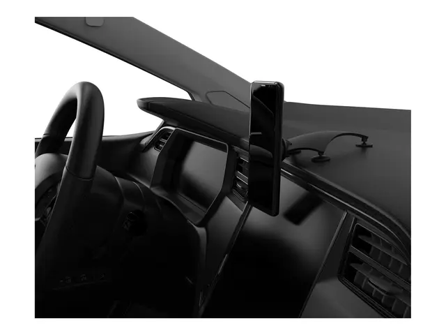 Unisynk - Magnetisk dashbordholder for mobiltelefon svart
