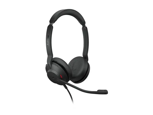 Jabra Evolve2 30 SE UC Stereo - Hodesett on-ear kablet USB-C, USB-...