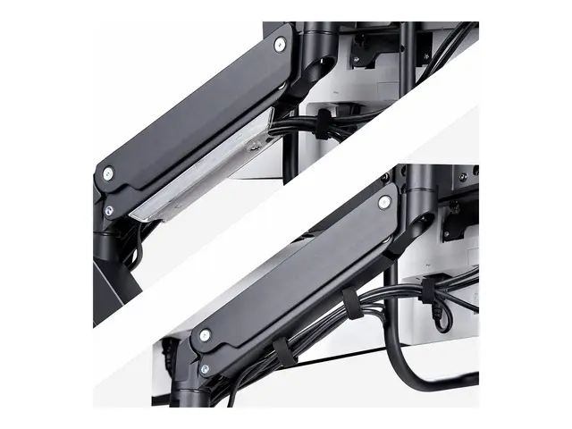 Startech Crossbar Triple Monitor Desk Mount, VESA 75x75/100x100 - ...