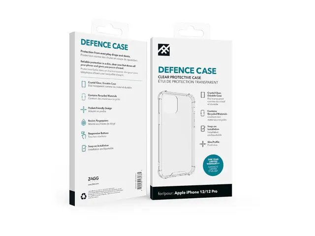 iFrogz Defence - Baksidedeksel for mobiltelefon blank