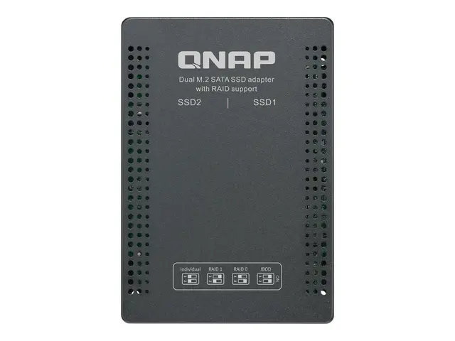 QNAP QDA-A2MAR - Intern RAID-brønn 2,5" til 2 x M.2 RAID JBOD, 0, ...