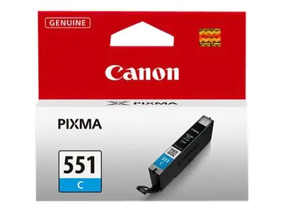 Canon CLI-551C - 7 ml - cyan - original - blekkbeholder - for PIXM...