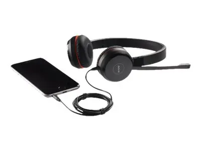 Jabra Evolve 30 II MS stereo - Hodesett - on-ear - kablet - USB, 3...