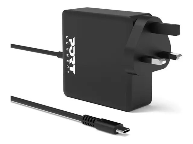 PORT Connect - Strømadapter - 65 watt - 3.25 A (USB-C) - Storbrita...