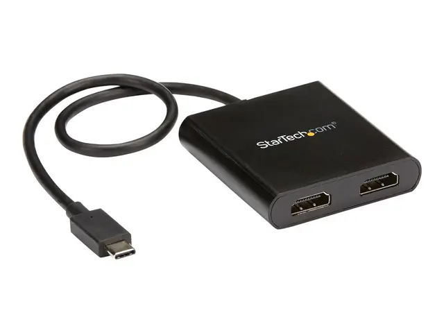 StarTech.com 2-Port Multi Monitor Adapter, USB-C to 2x HDMI Video ...