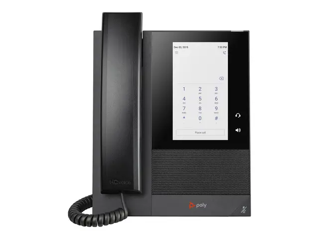 Poly CCX 400 - For Microsoft Teams VoIP-telefon med anrops-ID/samt...