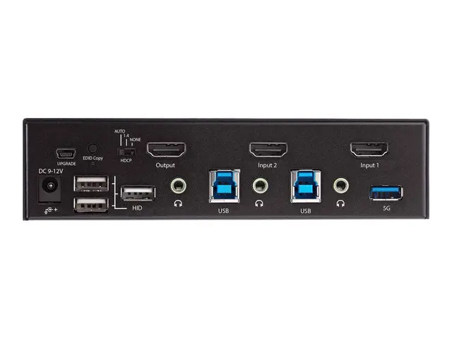 StarTech.com 2 Port HDMI KVM Switch, Single Monitor 4K 60Hz Ultra ...