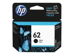 HP 62 - 4 ml - svart - original - hengeboks blekkpatron - for ENVY 5540, 5640, 7640; Officejet 5740