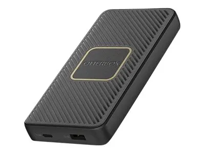 OtterBox - Trådløs nødlader - 10000 mAh - 3 A - QC 2.0, QC 3.0, Ap...