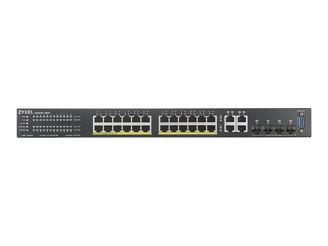 Zyxel GS2220-28HP - Switch - Styrt - 24 x 10/100/1000 (PoE+) + 4 x...