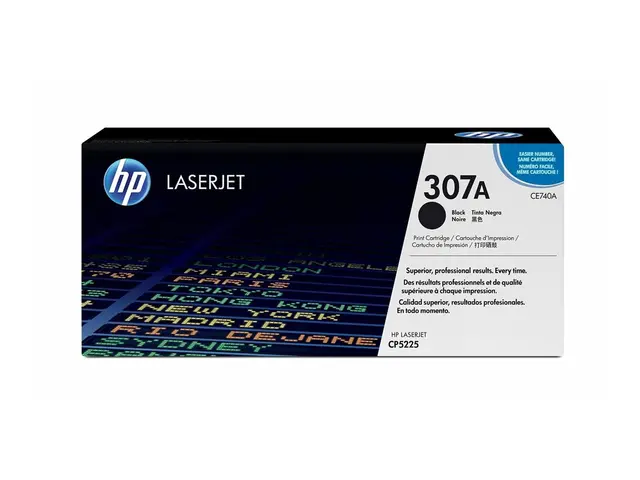 HP 307A - Svart - original - LaserJet - tonerpatron (CE740A) - for...