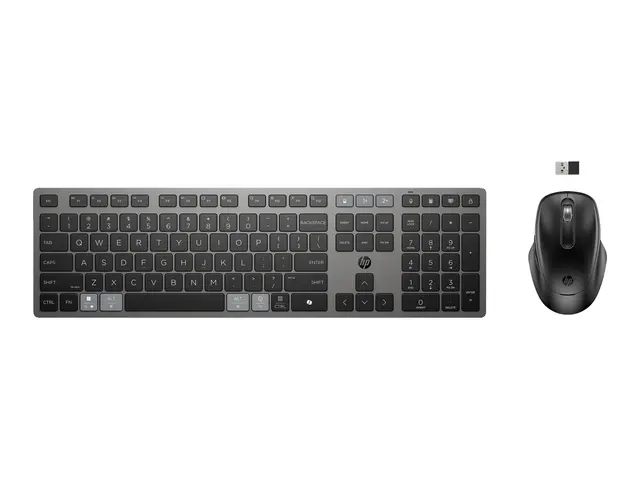 HP 725 - Tastatur- og mussett multi-enhet, oppladbar, drevet av Su...