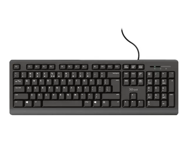 Trust Primo - Tastatur - USB - QWERTY - Nordisk
