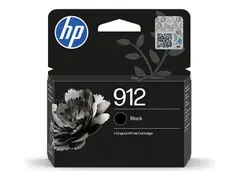 HP 912 - 6.5 ml - svart - original - Officejet blekkpatron - for Officejet 8010, 8010e, 8012, 8014, 8015; Officejet Pro 8020, 8022, 8023, 8024, 8025