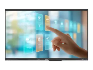 Philips 65BDL4252E - 65" Diagonalklasse E-Line LED-bakgrunnsbelyst LCD-skjerm interaktiv digital skilting - med pekeskjerm (multiberørings) - Android - 4K UHD (2160p) 3840 x 2160