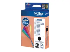 Brother LC223BK - Svart - original - blekkpatron for Brother DCP-J4120DW, DCP-J562DW, MFC-J4420DW, MFC-J4625DW, MFC-J5320DW, MFC-J5625DW
