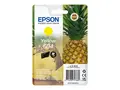 Epson 604 Singlepack - 2.4 ml - gul original - bl&#230;re med RF/lyd-alarm - blekkpatron - for Expression Home XP-2200, 2205, 3200, 3205, 4200, 4205; WorkForce WF-2910, 2930, 2935, 2950