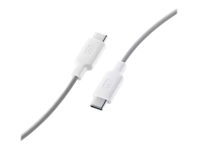Cellular Line Stylecolor - USB-kabel 24 pin USB-C (hann) til 1 m hvit
