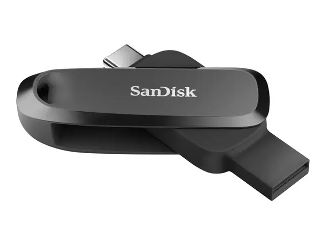 SanDisk Phone - USB-flashstasjon 64 GB USB 3.2 Gen 1 / USB-C svart