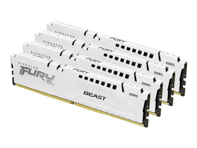 Kingston FURY Beast - DDR5 sett 128 GB: 4 x 32 GB DIMM 288-pin 520...