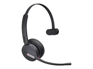 Yealink BH70 Mono - Hodesett - on-ear Bluetooth - tr&#229;dl&#248;s - USB-A via Bluetooth-adapter - svart - UC-sertifisert