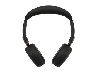 Jabra Evolve3 65 Flex MS - Hodesett - on-ear Bluetooth - trådløs, kablet - aktiv støydemping - USB-C via Bluetooth-adapter, USB-C - svart - Certified for Microsoft Teams, Zoom Certified, Works With Google Meet, MFi Certified