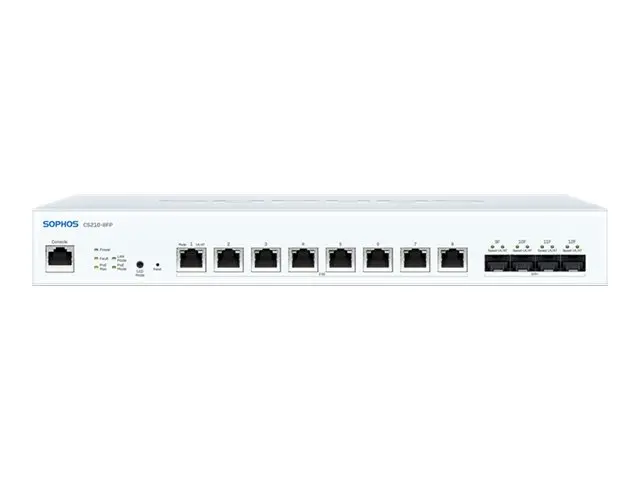 Sophos CS210-8FP - Switch - Styrt - 8 x 100/1000/2.5G (PoE++) + 4 ...