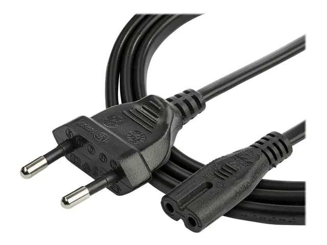 StarTech.com 3m (10ft) Laptop Power Cord, EU Plug to C7, 2.5A 250V...