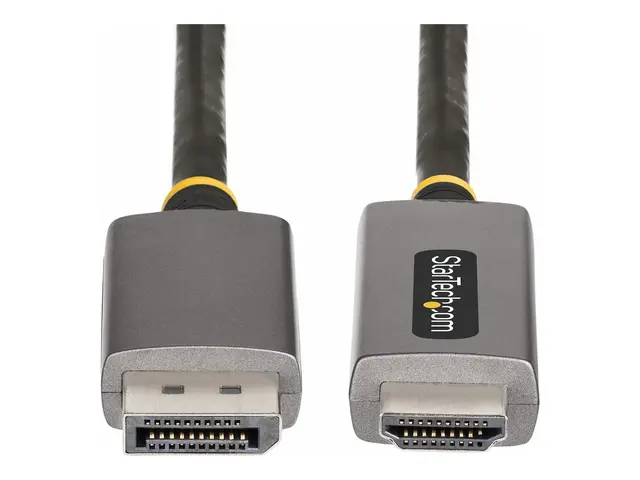 StarTech.com 6ft (2m) DisplayPort to HDMI Adapter Cable, 8K 60Hz, ...