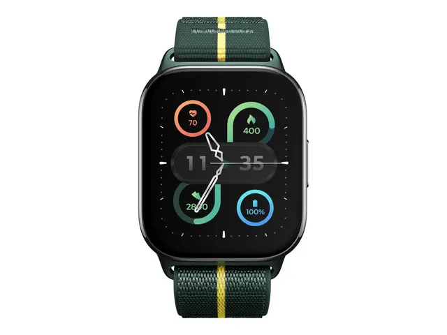 Motorola Moto Watch Fit - Aluminum smartklokke med bånd stoff disp...