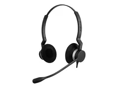 Jabra BIZ 2300 MS QD Duo - Hodesett on-ear - kablet - Quick Disconnect