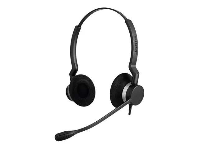 Jabra BIZ 2300 MS QD Duo - Hodesett - on-ear - kablet - Quick Disc...