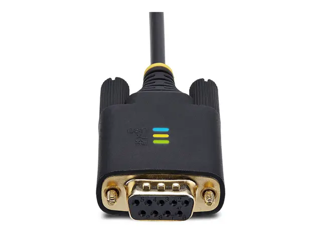StarTech.com 6.6ft/2m USB to Null Modem Serial Adapter Cable, FTDI...