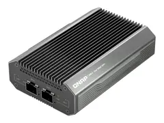 QNAP QNA-UC10G2SF - Nettverksadapter USB4 / Thunderbolt 4 - 10 Gigabit SFP+ x 2