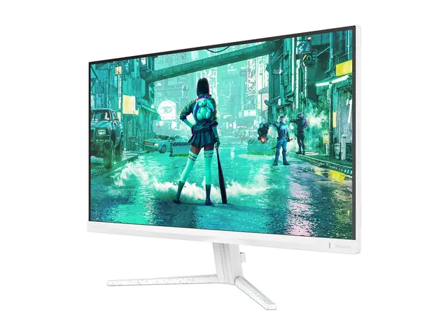 Philips Evnia 3000 27M2N3201PL - LED-skjerm gaming - 27" - 1920 x 1080 Full HD (1080p) @ 240 Hz - Fast IPS - 300 cd/m² - 1000:1 - HDR10 - 0.3 ms - HDMI, DisplayPort - hvit 