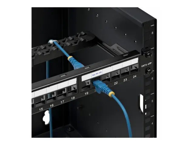 Startech - Koblingspanel veggmonterbar, rackmonterbar CAT 5e/6 UTP...
