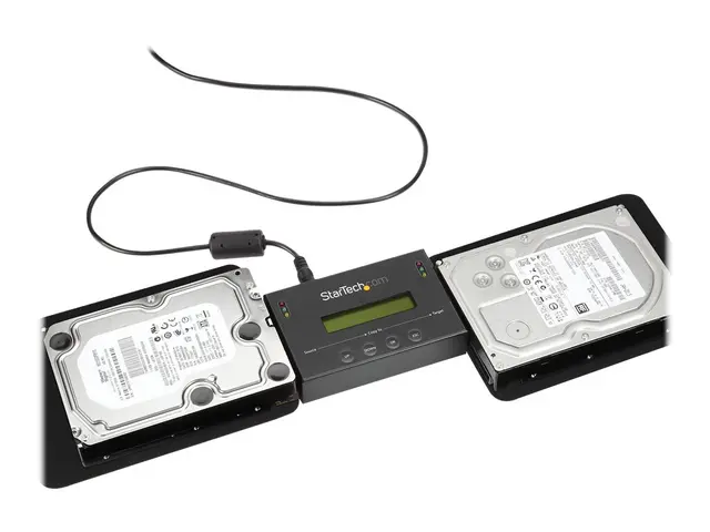 StarTech 1:1 Hard Drive Duplicator and Eraser for 2.5" & 3.5" SATA...
