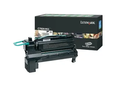 Lexmark - Svart - original - tonerpatron LCCP, LRP - for Lexmark C...