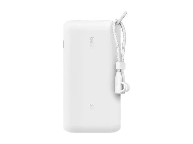 Belkin BoostCharge - Strømbank med skjerm 20000 mAh 20 watt PD, Fa...