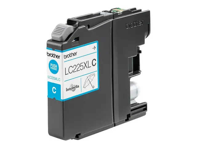 Brother LC225XLC - Cyan - original - blekkpatron - for Brother DCP...