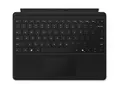 Microsoft Surface Pro Keyboard - tastatur med styrepute, akselerometer, lagrings- og ladebakke for Surface Slim Pen 2 - QWERTY - Internasjonal engelsk / kanadisk fransk - svart Inn-enhet