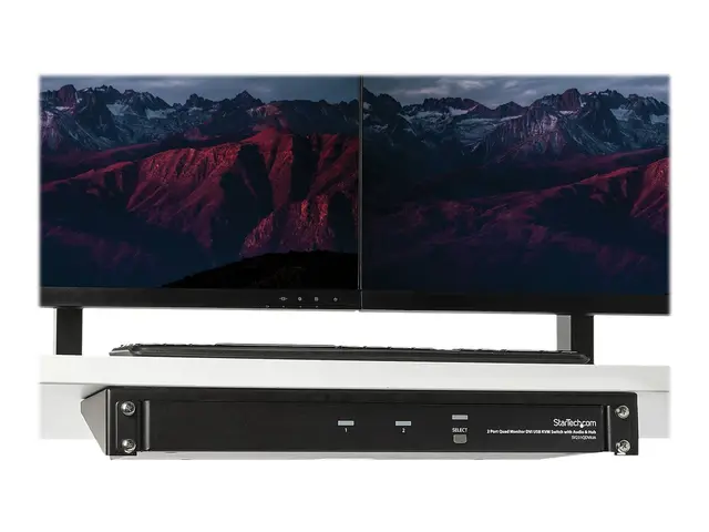 Startech 1U Wall Mount Patch Panel Bracket - 19 in Steel Vertical ...