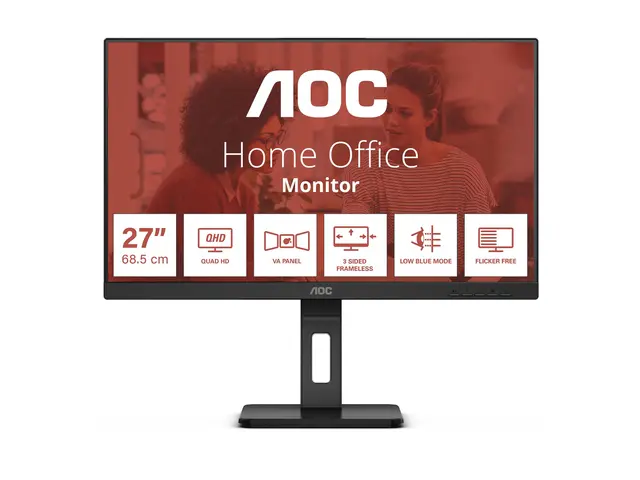 AOC Essential-line Q27E3UMF - LED-skjerm 27" 2560 x 1440 QHD @ 75 ...