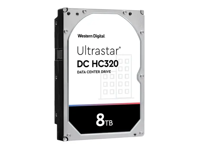 WD Ultrastar DC HC320 HUS728T8TALE6L1 - Harddisk - kryptert - 8 TB...