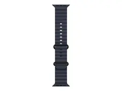 Apple - Bånd for smart armbåndsur - 49 mm, svart titanfinish 130 - 200 mm - marineblå