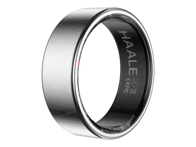 Haale - 7 smart ring 3 g børstet sølv