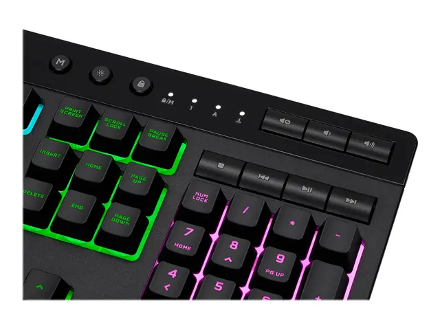 CORSAIR Gaming K55 RGB PRO - Tastatur - bakgrunnsbelyst - USB - No...